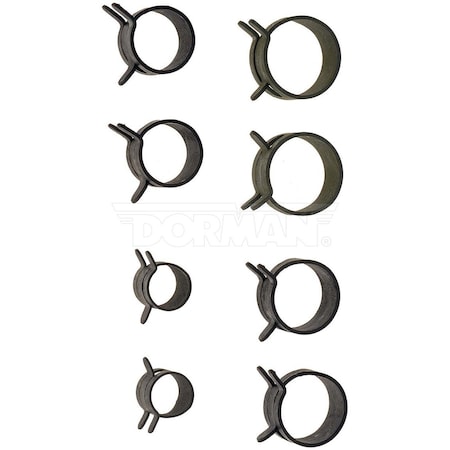 Motormite QUICK CONNECTOR HOSE CLAMP ASSORTMENT 13400